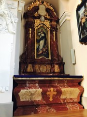 Ołtarze - prace remontowe